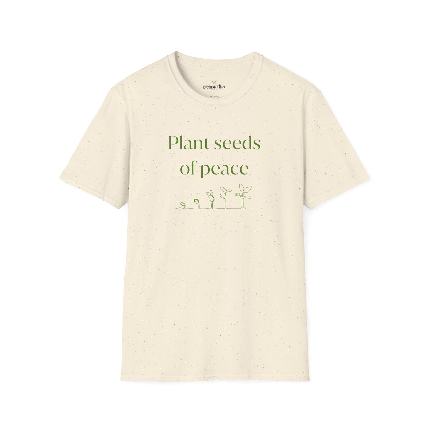 Plant Seeds of Peace – Gildan Unisex Softstyle T-Shirt