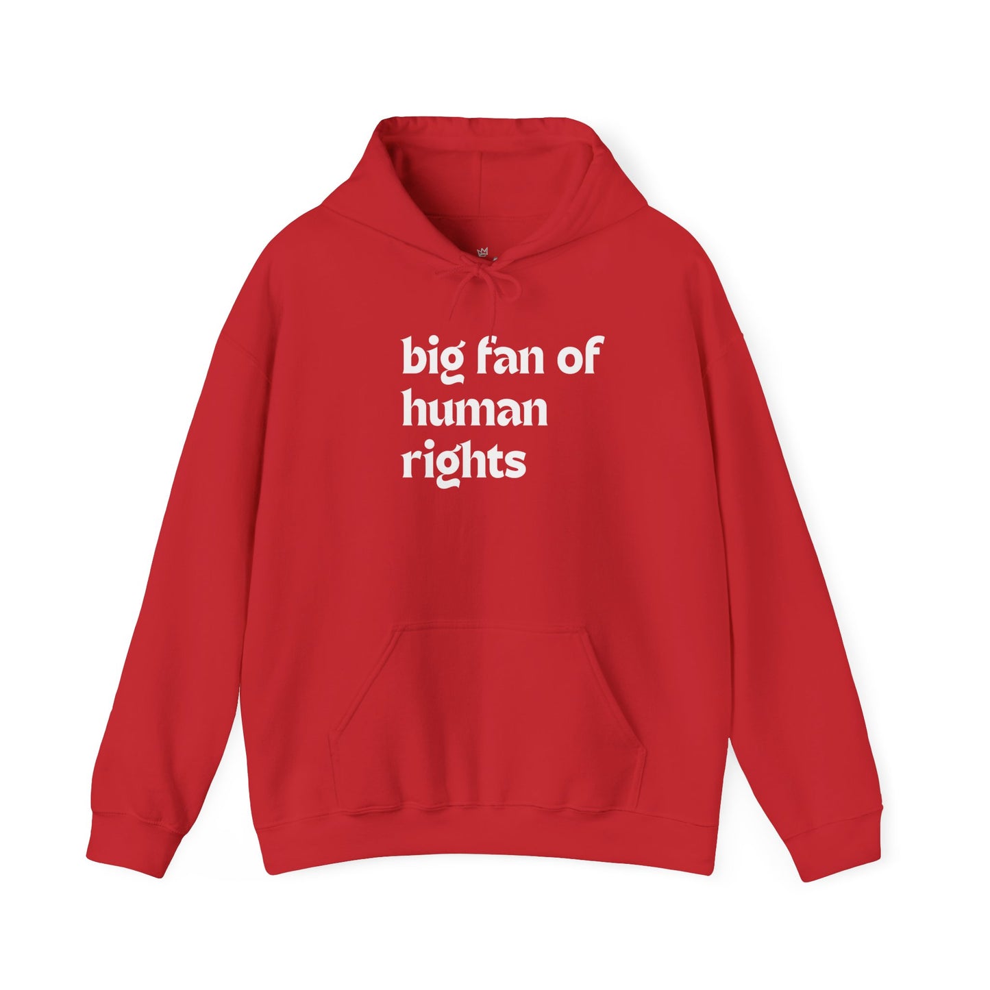 Unisex "Big Fan of Human Rights" Hoodie