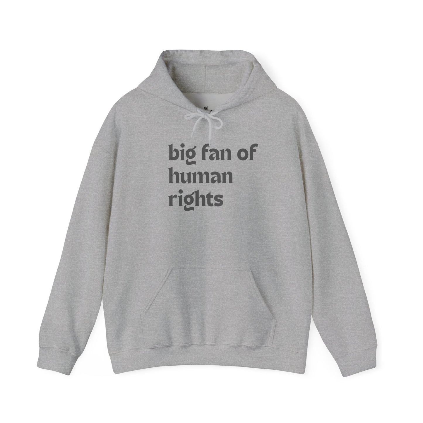Unisex "Big Fan of Human Rights" Hoodie