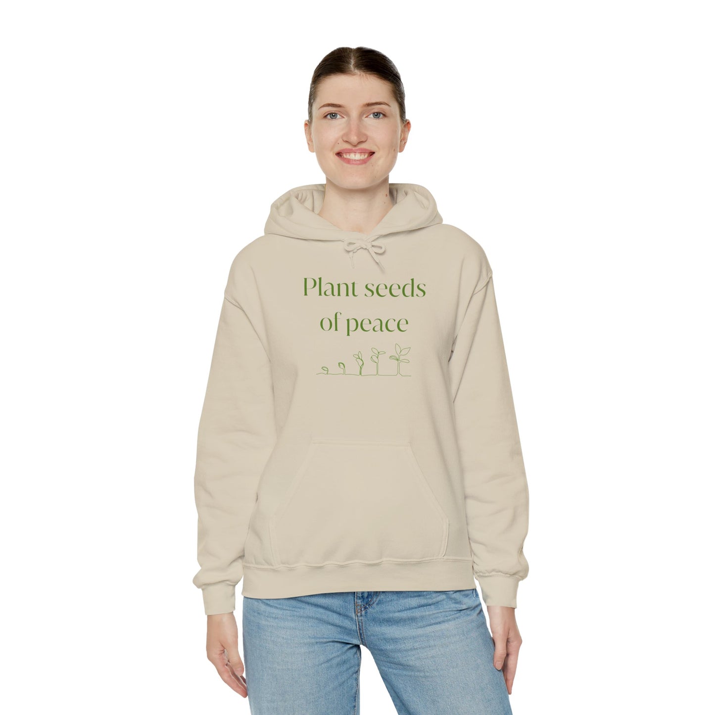 Plant Seeds of Peace – HeavyBlend Hoodie