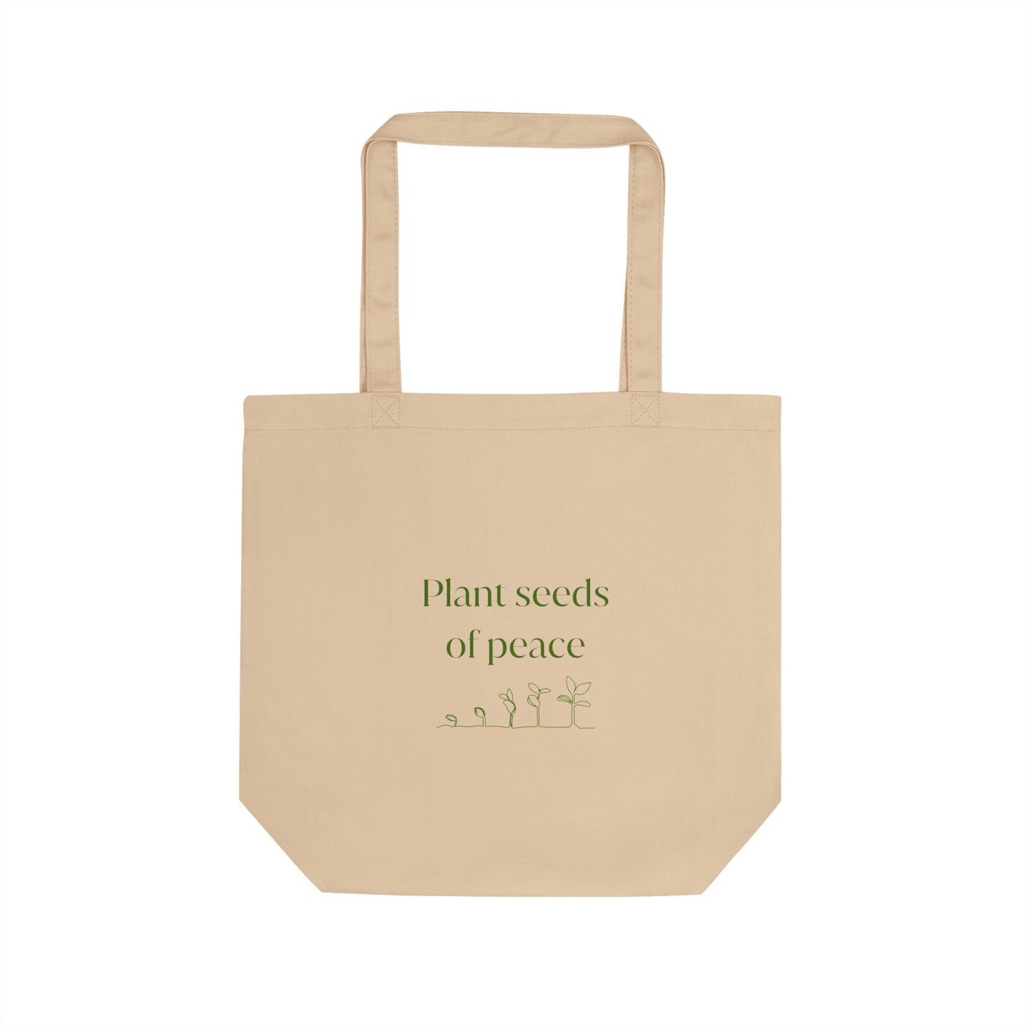 Plant Seeds of Peace – Econscious EC8000 Reusable Tote Bag