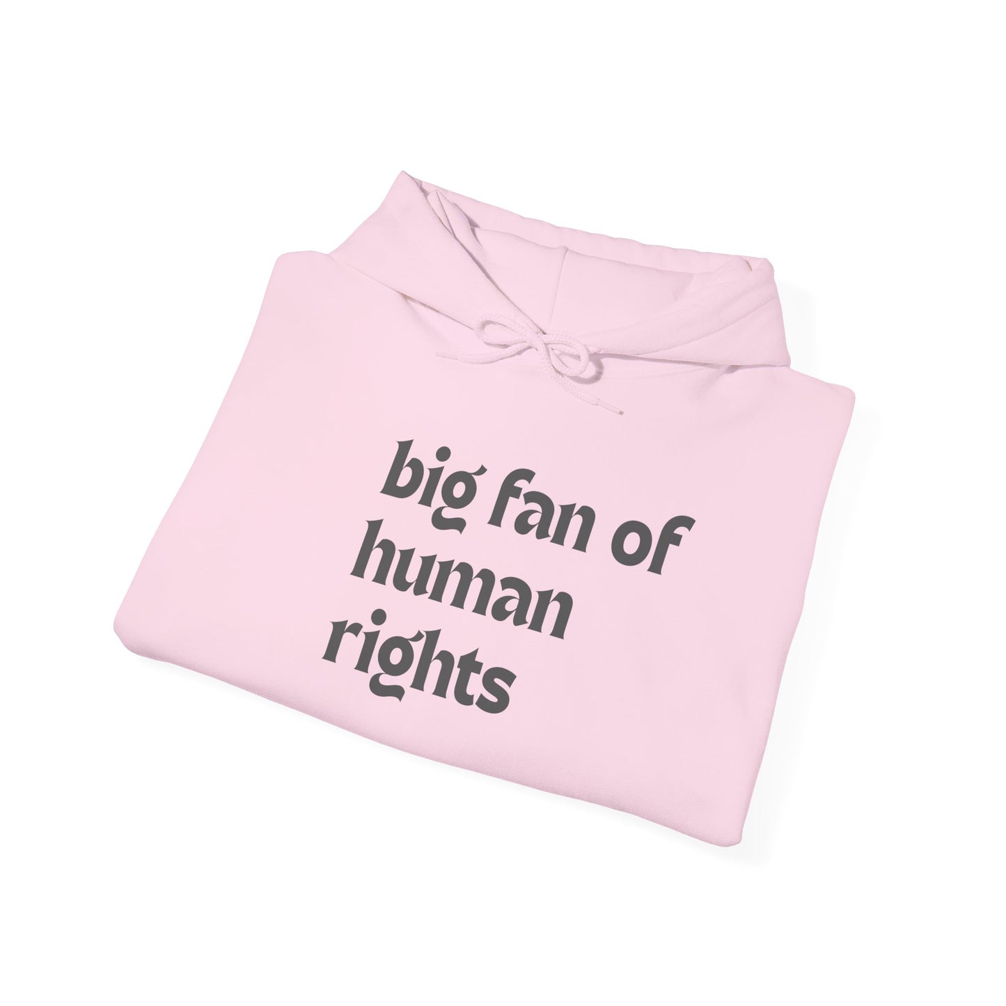 Unisex "Big Fan of Human Rights" Hoodie