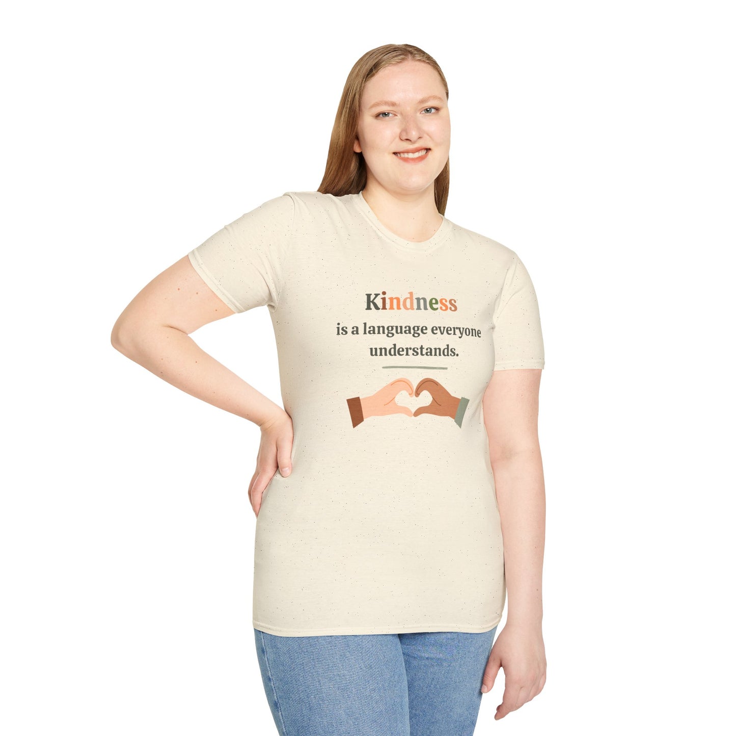 Kindness is a Language - Unisex T-Shirt