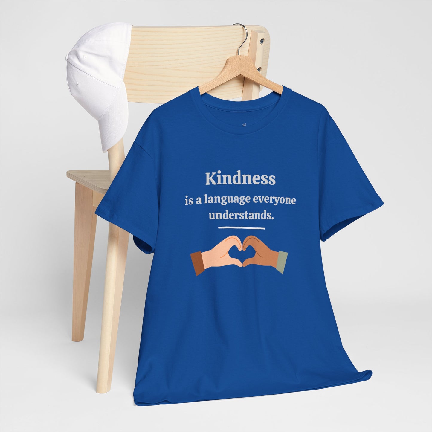 Kindness Is a Language Everyone Understands – Gildan 5000 Unisex Heavy Cotton T-Shirt