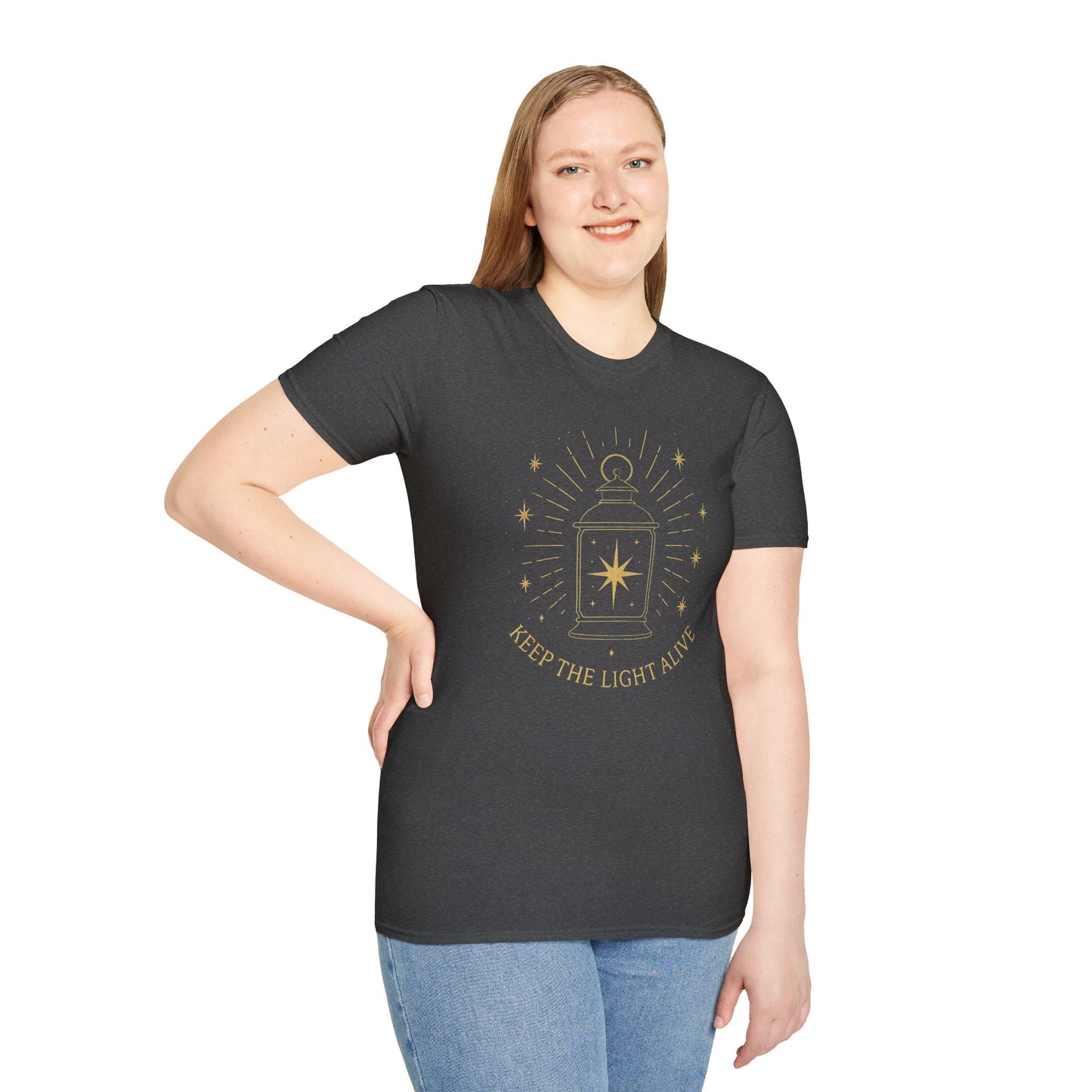 Keep the Light Alive – Celestial Lantern Tee