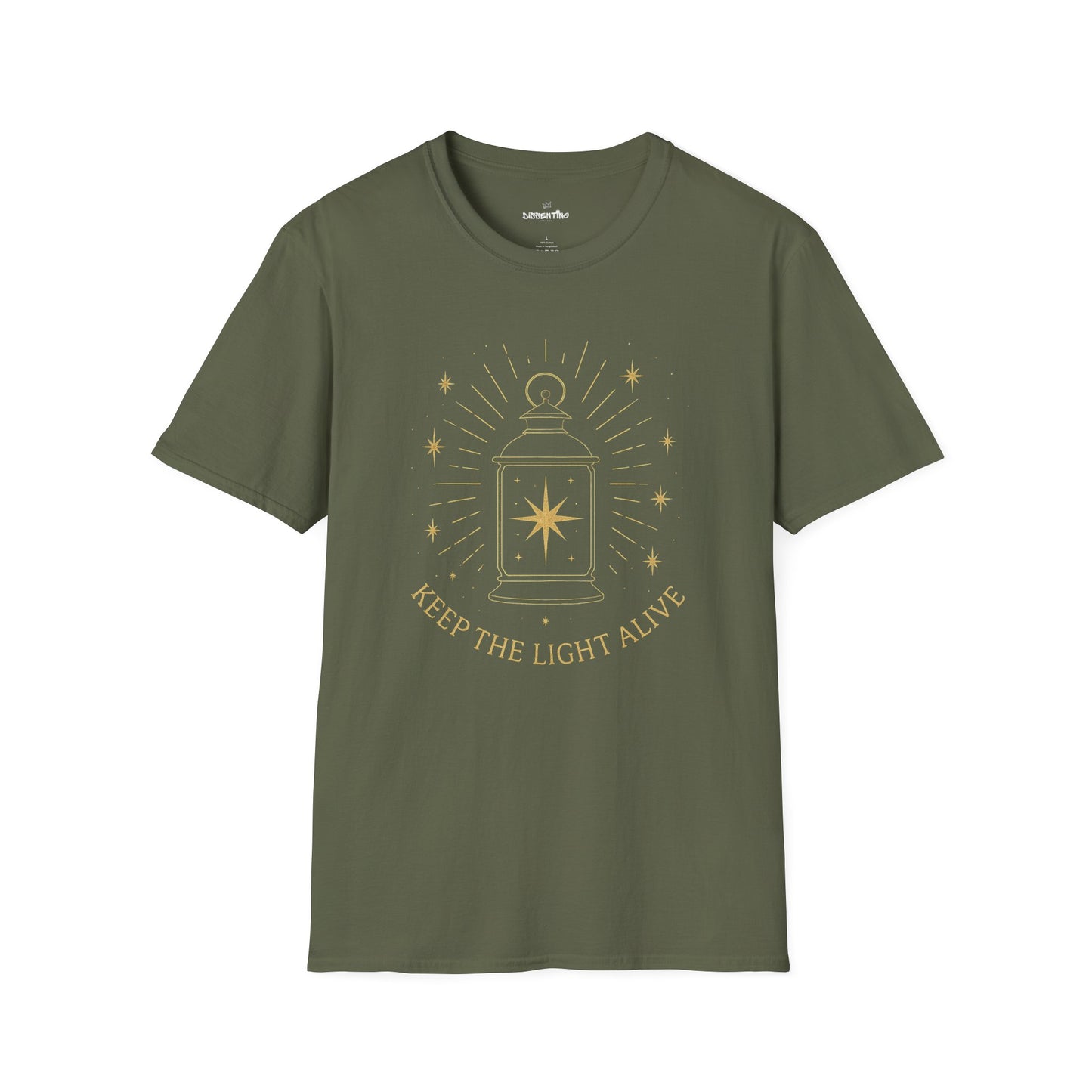 Keep the Light Alive – Celestial Lantern Tee