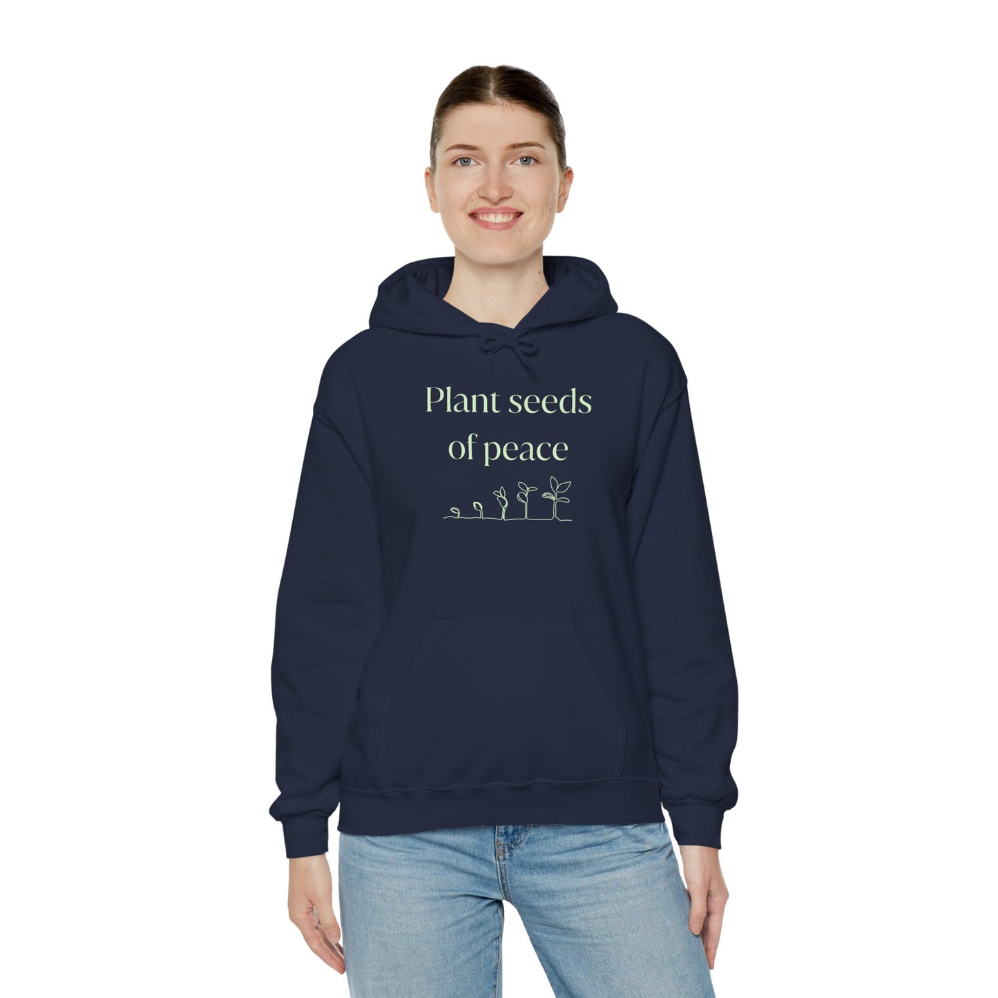 Plant Seeds of Peace – HeavyBlend Hoodie
