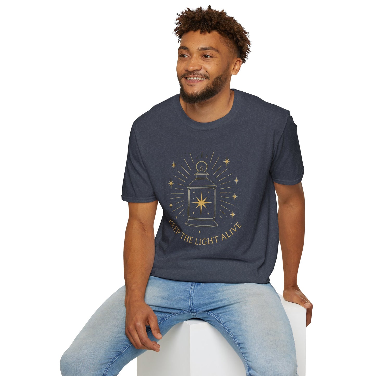 Keep the Light Alive – Celestial Lantern Tee