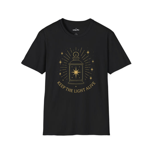 Keep the Light Alive – Celestial Lantern Tee