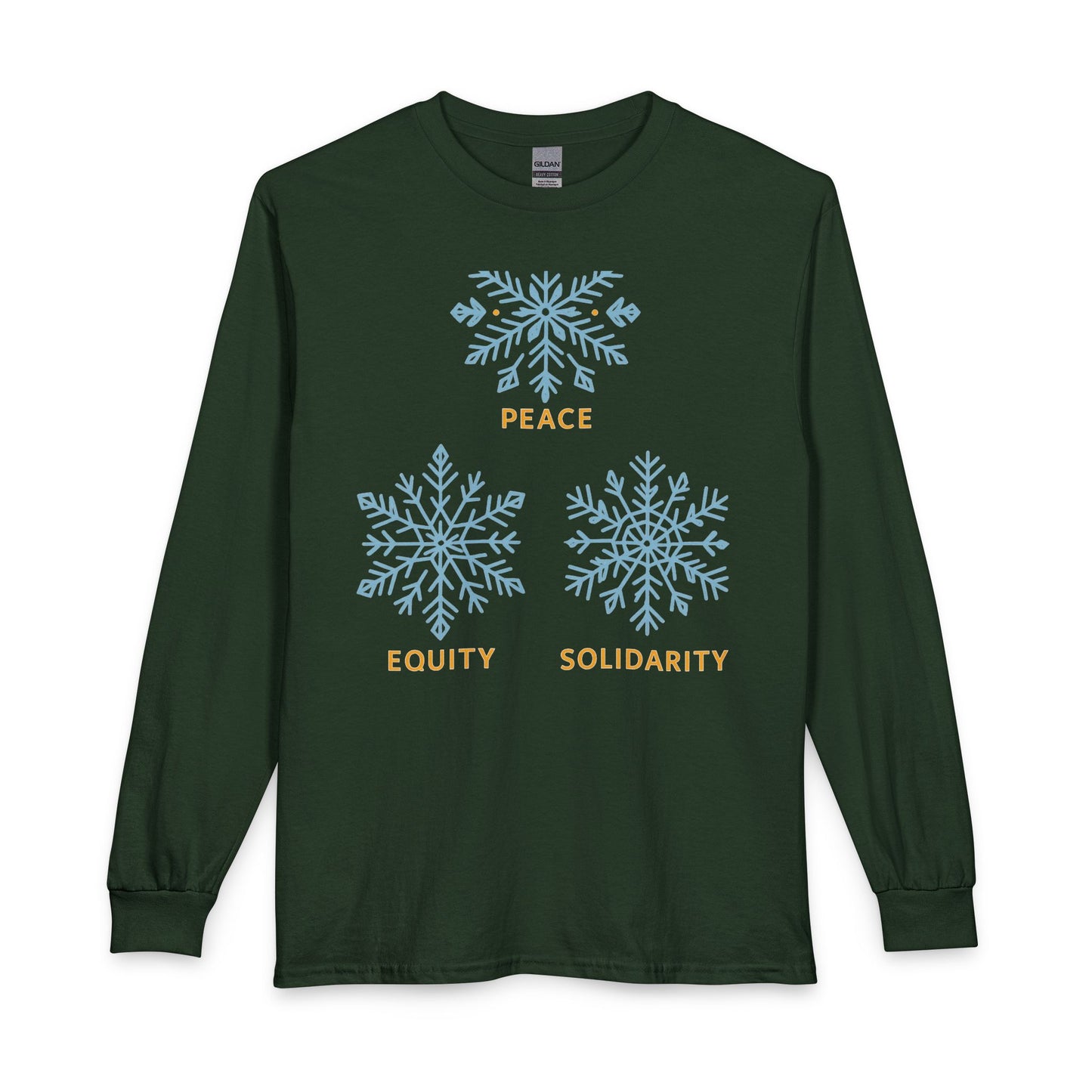 Peace Equity Solidarity – Winter Values Long Sleeve