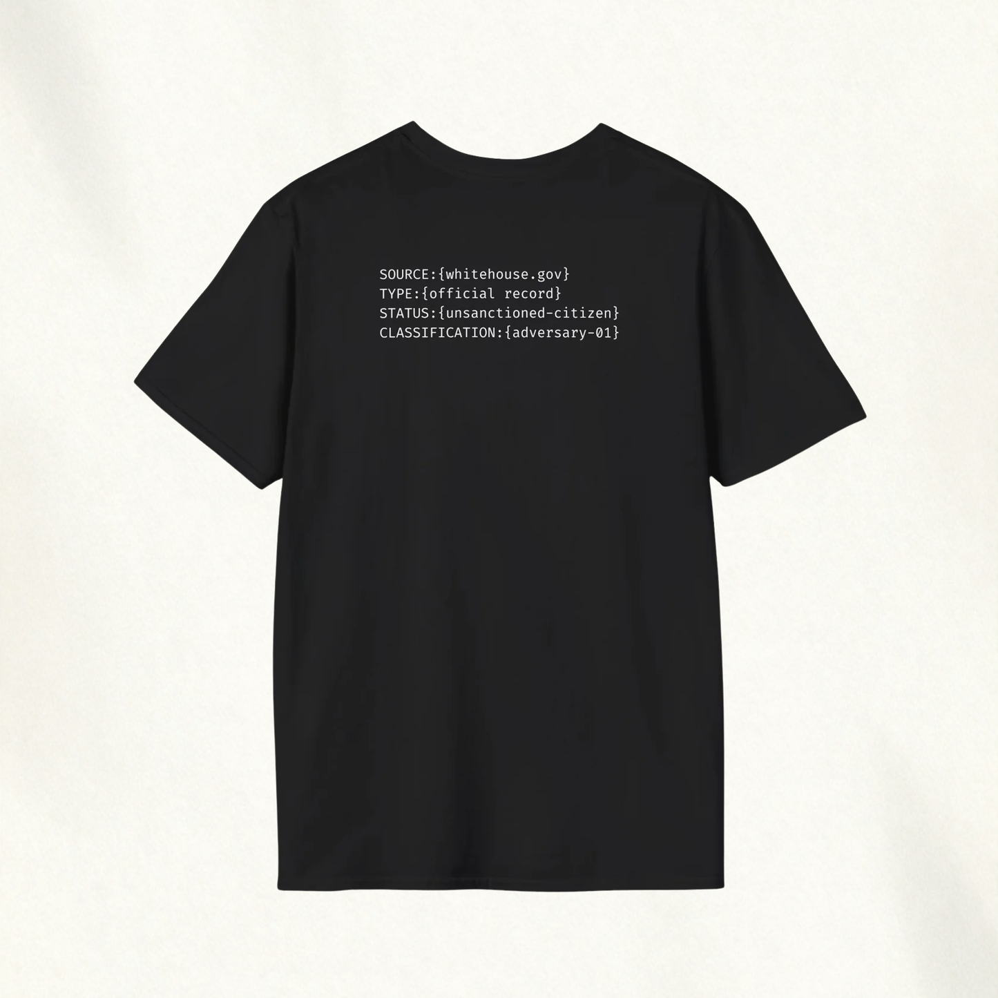 ARTIFACT NO. 0013 // THE ADMINISTRATIVE INDEX TEE — Archive Graphic Tee