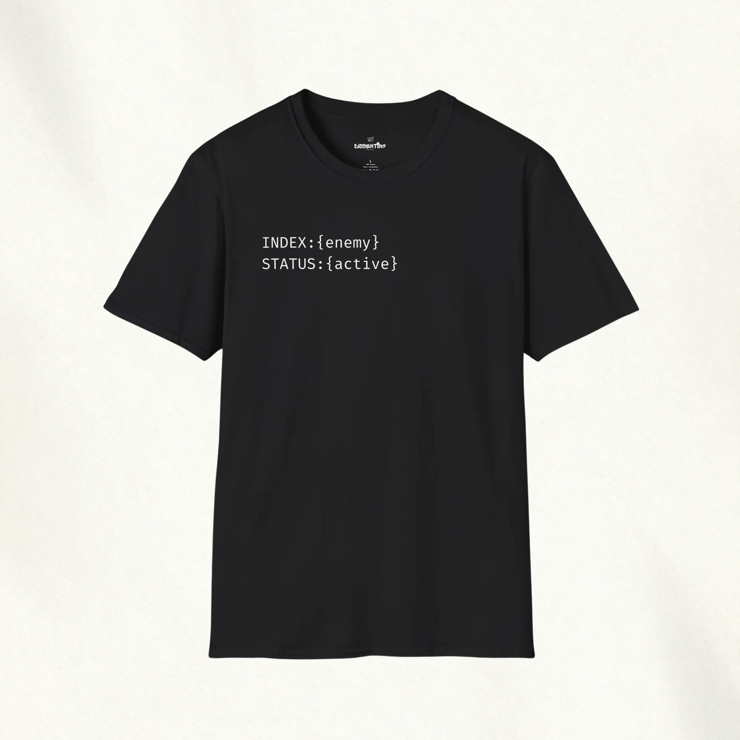 ARTIFACT NO. 0013 // THE ADMINISTRATIVE INDEX TEE — Archive Graphic Tee